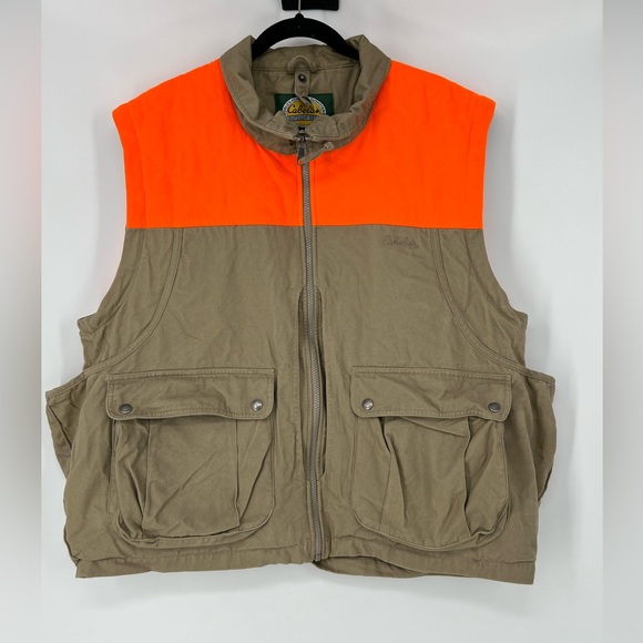 CABELAS FIELD HUNTING FISHING CAMPING VEST - Picture 1 of 7